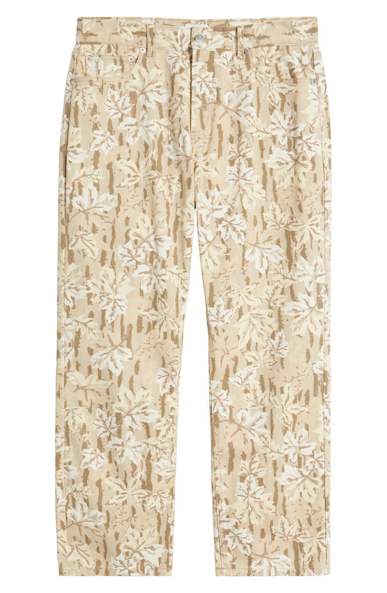 Obey Hardwork Plum Print Jeans, Alternate, color, 