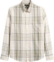 Vince Dunluce Plaid Button-Up Shirt