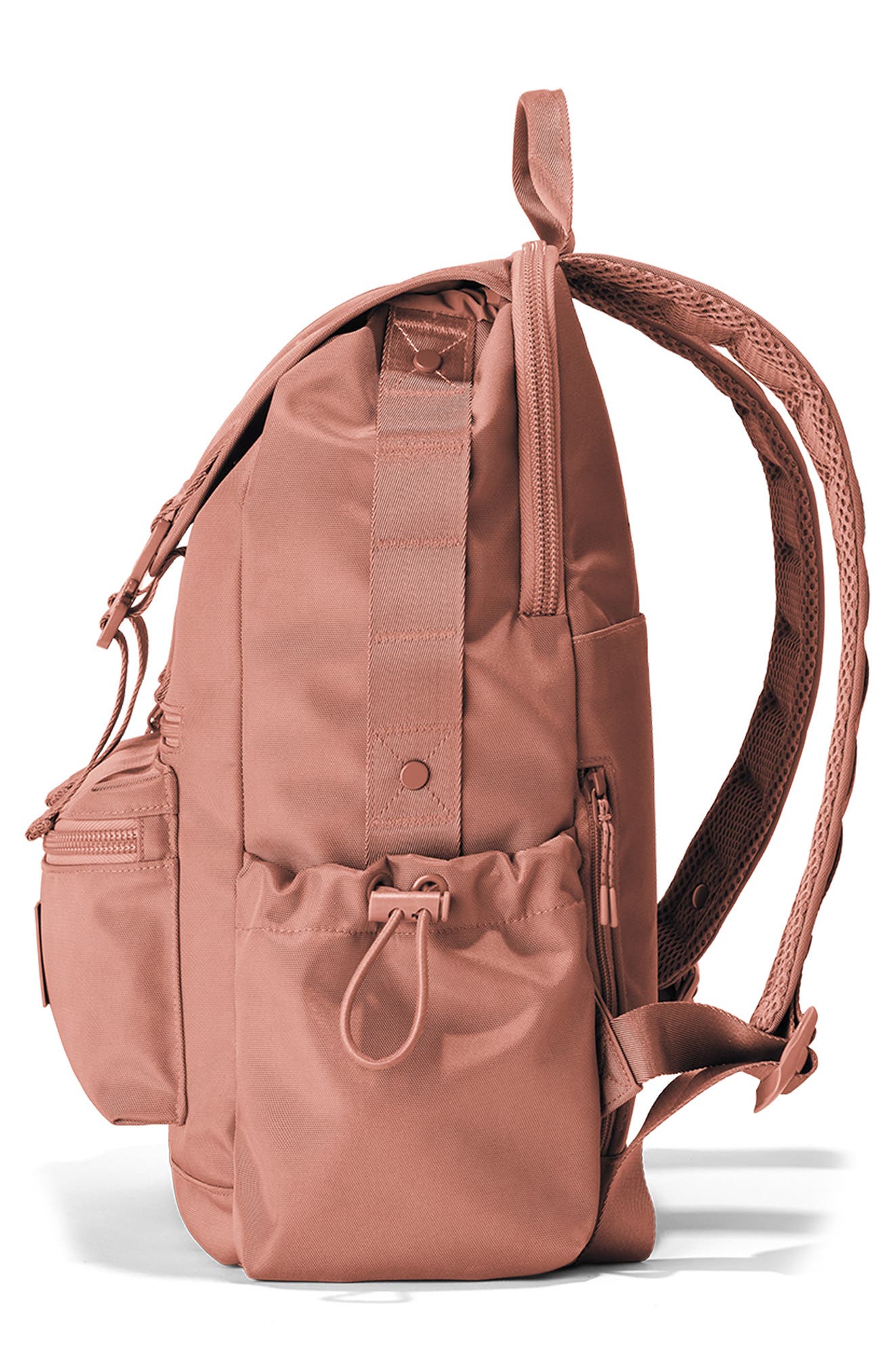 Dagne Dover Brooklyn Flap Top Backpack, Alternate, color, Warm Dust