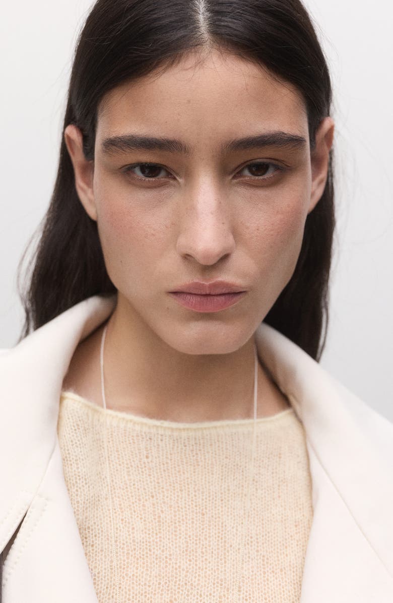 MANGO Semisheer Alpaca Blend Sweater, Alternate, color,