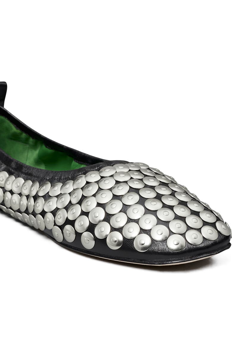 Tory Burch Studded Ballet Flat, Alternate, color,