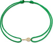 Anzie LOVE LETTER PAVE HEART WITH SI