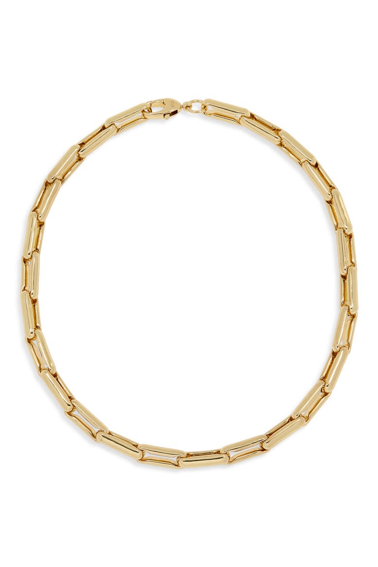 Claire Collar Necklace, Main, color, GOLD PLATED