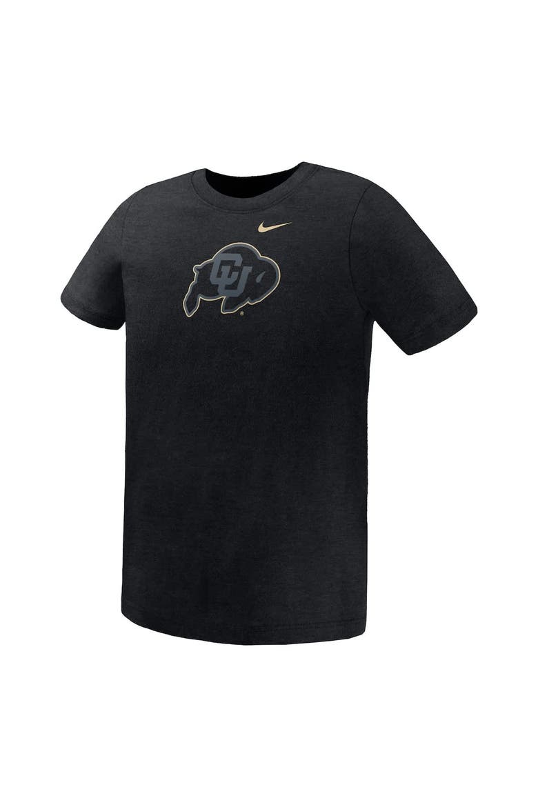 Preschool Nike Black Colorado Buffaloes Legend Color Pop Performance T-Shirt, Main, color, Black