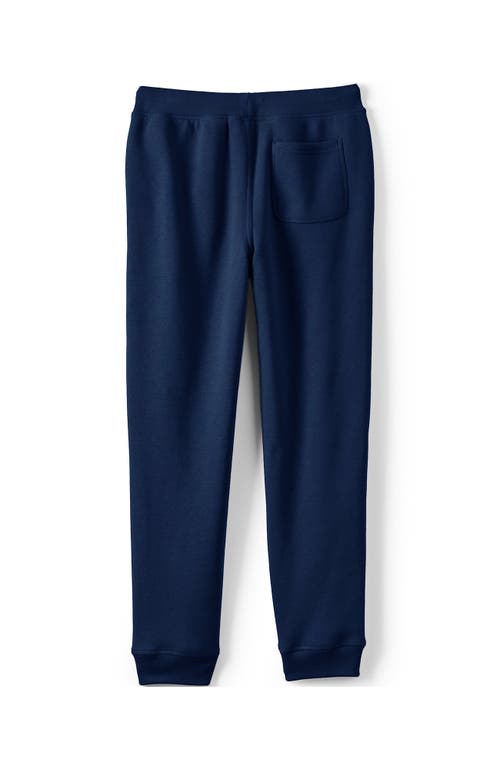 LANDS' END LANDS' END KIDS IRON KNEE FLEECE JOGGER SWEATPANTS