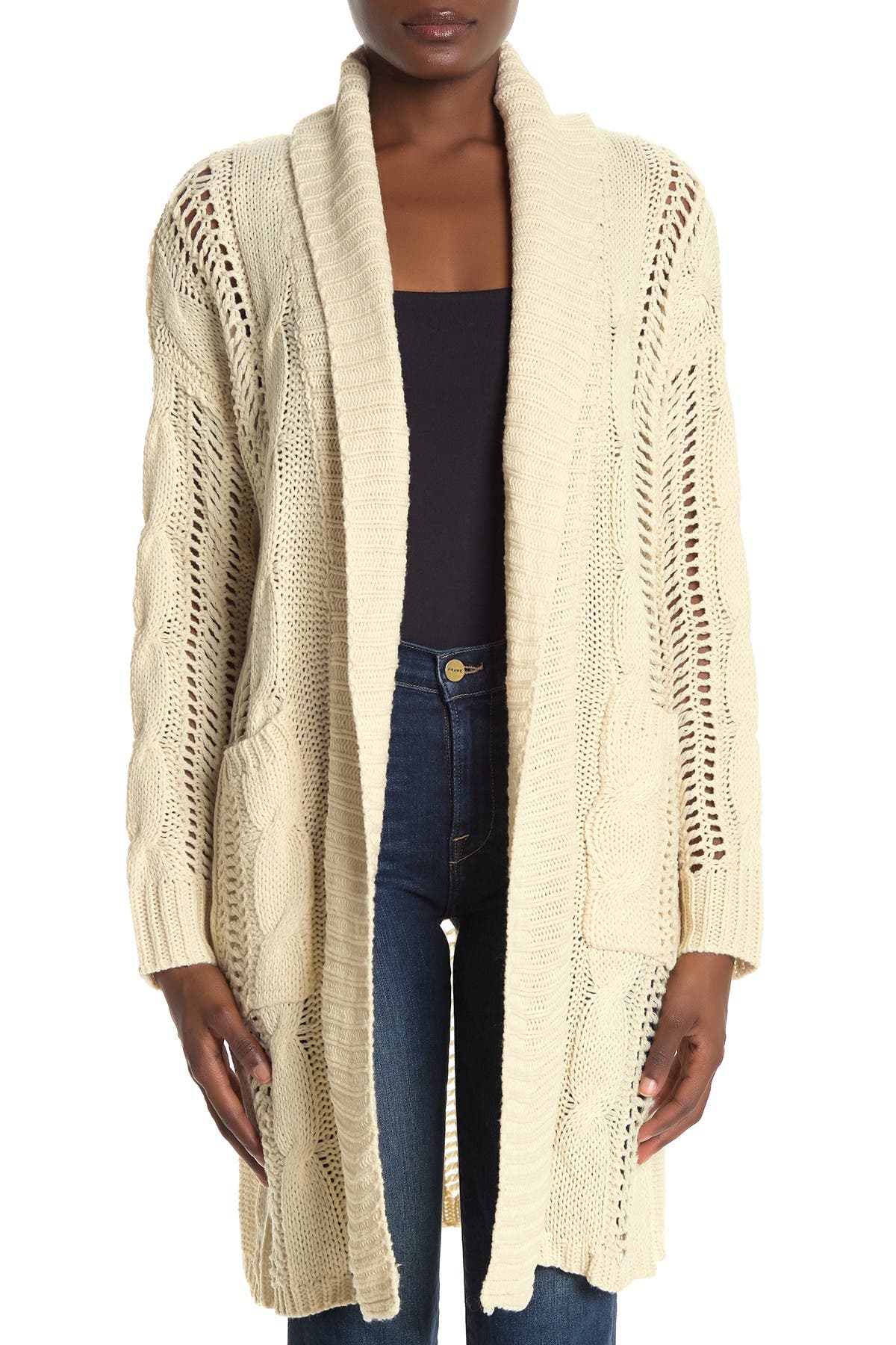 Heartloom Annie Cable Knit Cardigan (Women) | Nordstromrack