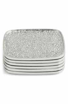 Michael Aram Shagreen Set of 6 Coasters