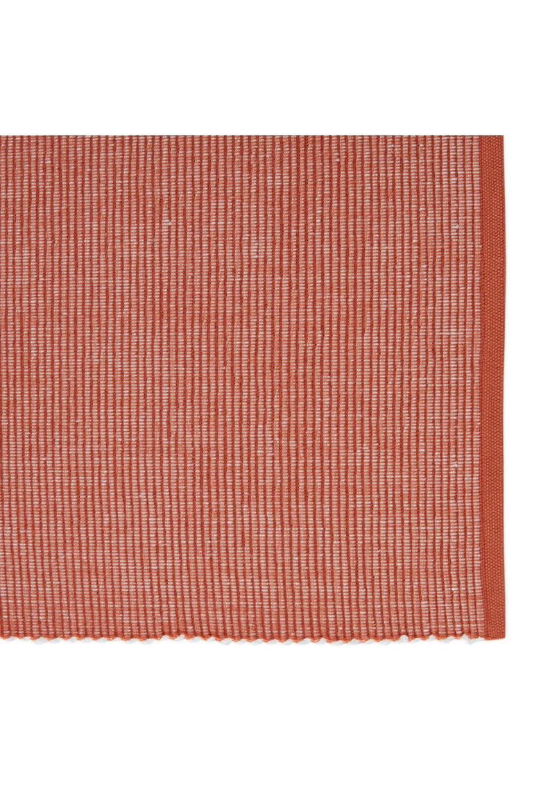 2-Tone Ribbed Placemat Set/6, Alternate, color, Vintage Red
