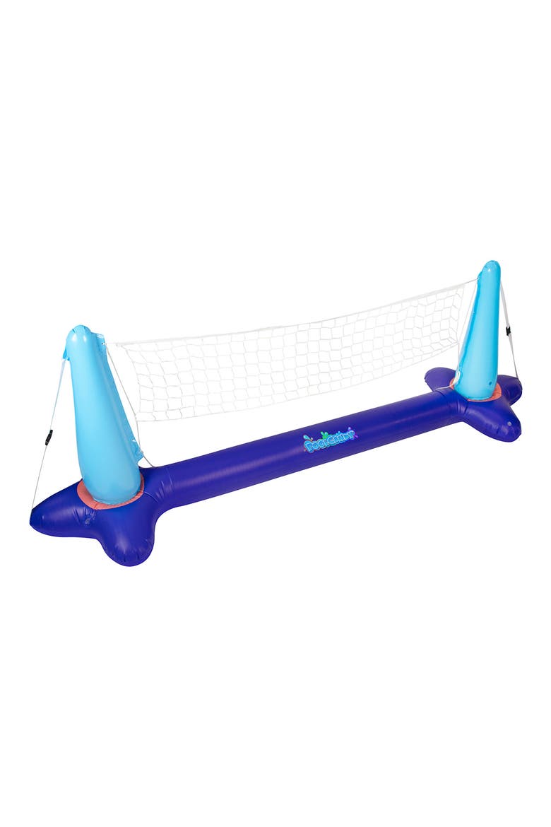 Inflatable Volleyball Net, Main, color, BLUE/CORAL