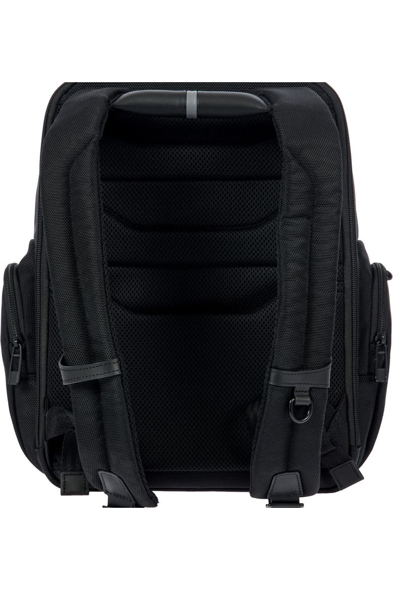 black leather expandable backpack Targus 17" Voyager EXP Travel Crafted from premium full grain leather Unique Bargains Expandable Business Backpack