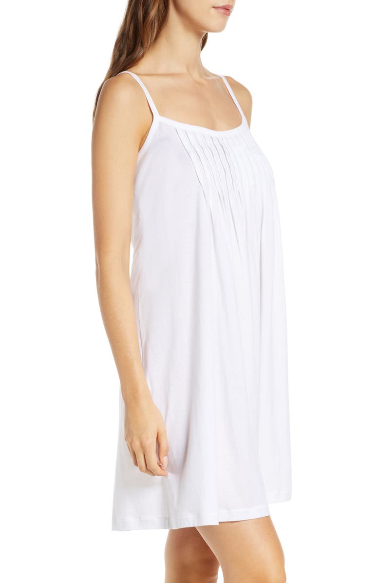 Hanro Juliet Babydoll Chemise, Alternate, color, White