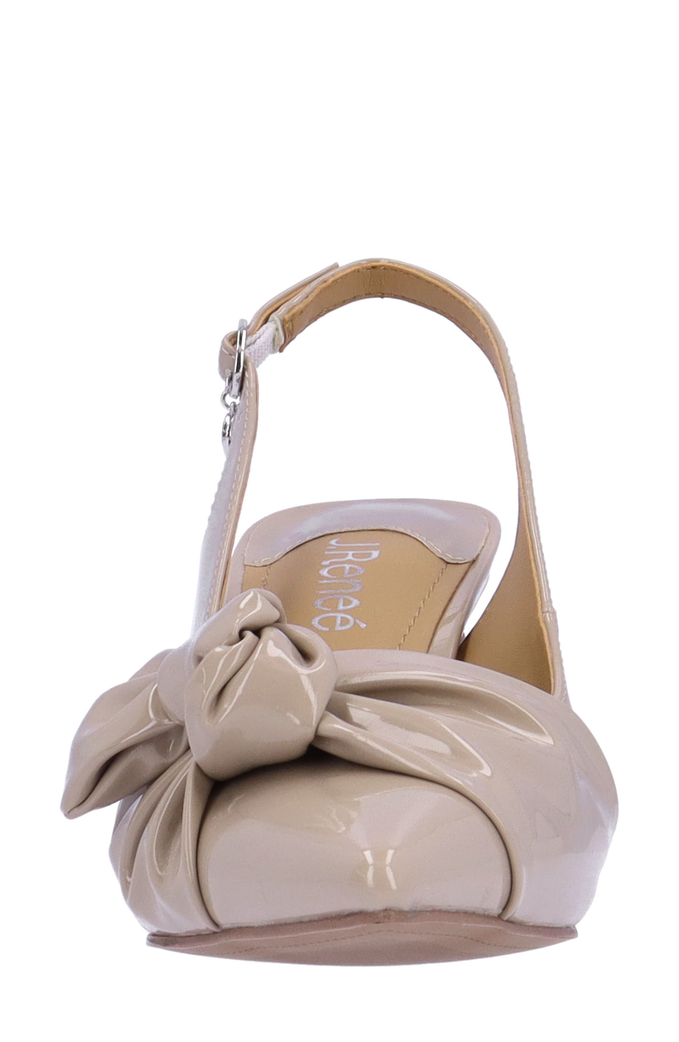 J. Reneé Lenore Pointed Toe Slingback Pump, Alternate, color, 