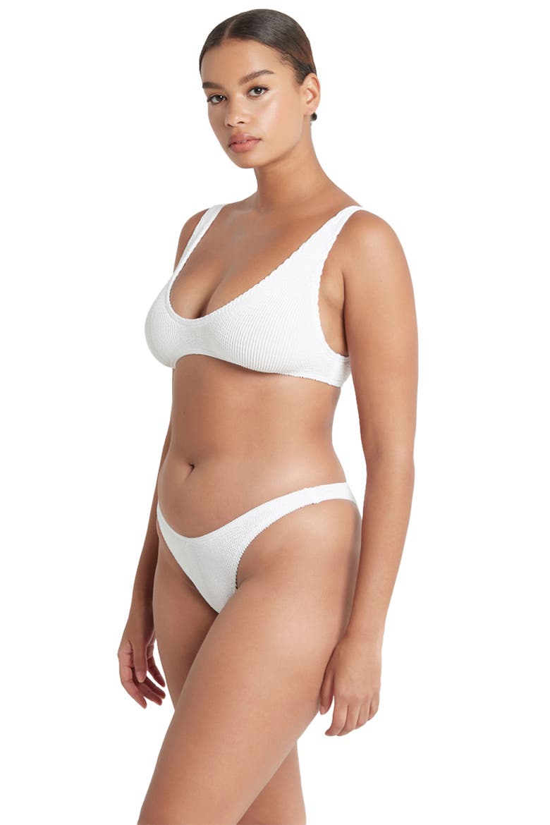 BOUND by Bond-Eye Sinner Bikini Bottoms, Alternate, color, OPTIC WHITE