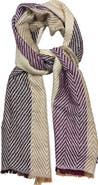 Feelgoodz Artisan Woven Hayden 100% Recycled Acrylic Oversized Wrap Winter Scarf