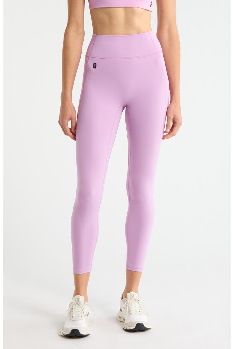 High Waist 7/8 Studio Tights, Main, color, SAKURA
