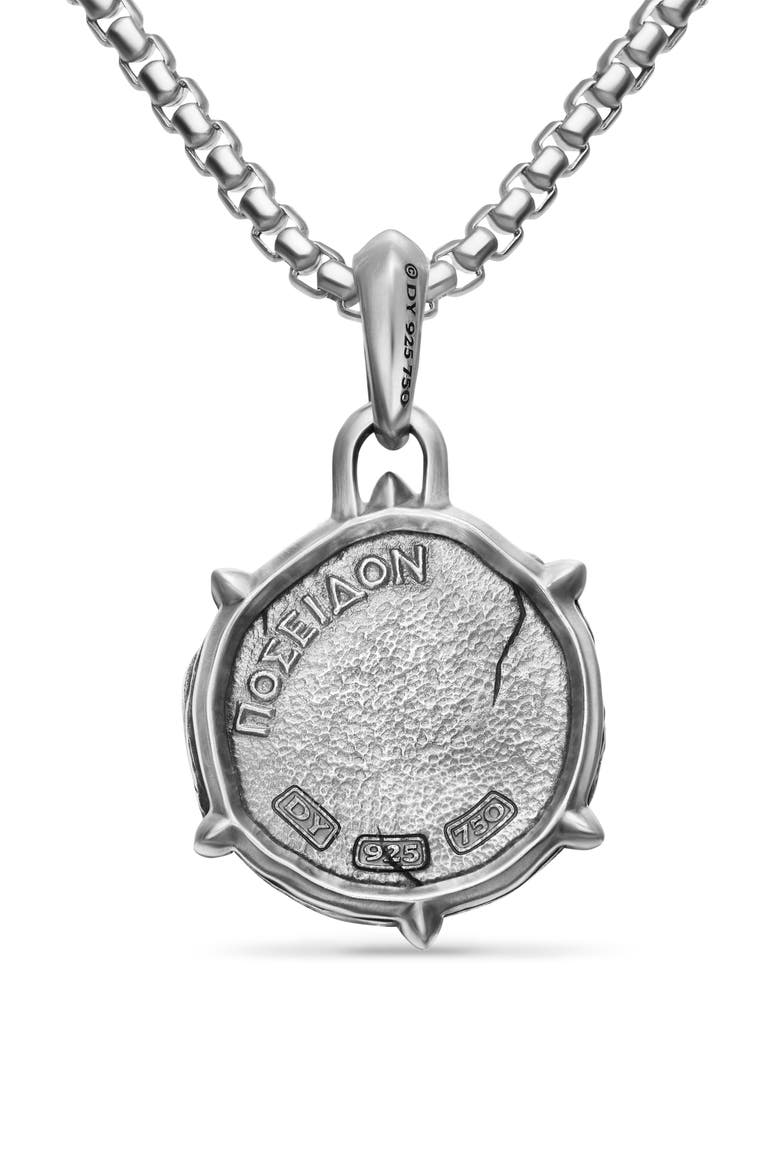 Poseidon Amulet, Alternate, color, SILVER