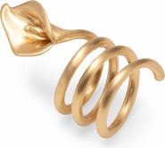 Cult Gaia Calla Wavy Ring
