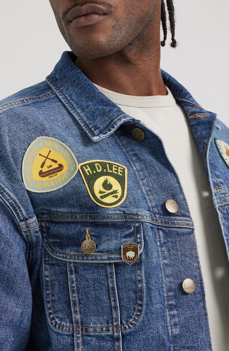 Lee Camp Rider Denim Jacket, Alternate, color, 