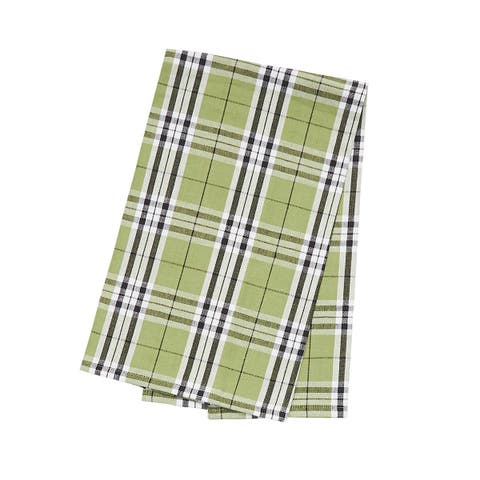 Max Plaid Cotton Kitchen Towel