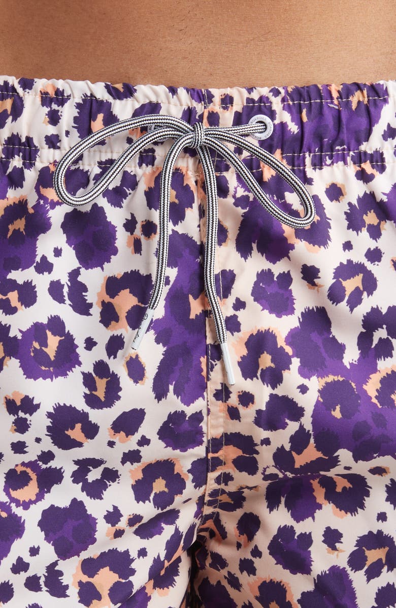 Boardies Cheetah Shortie Swim Trunks, Alternate, color, 