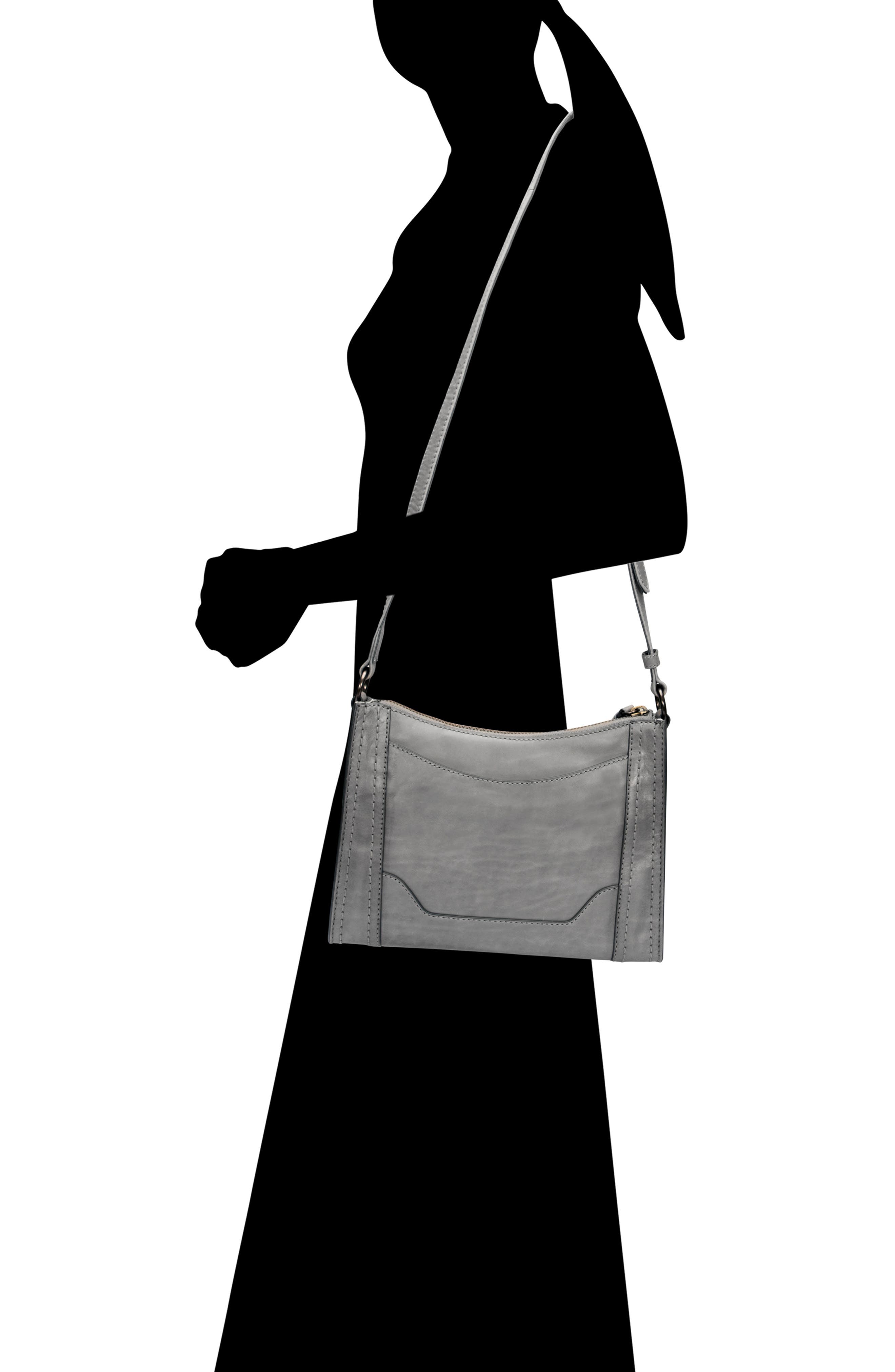 Frye Melissa Leather Crossbody Bag, Alternate, color, 