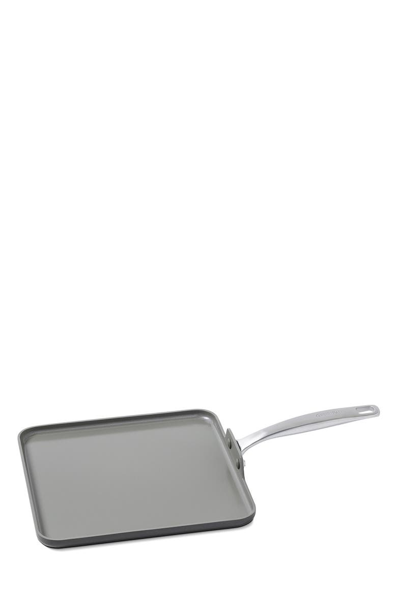 Chatham Healthy Ceramic Nonstick Griddle, 11", Main, color, GREY