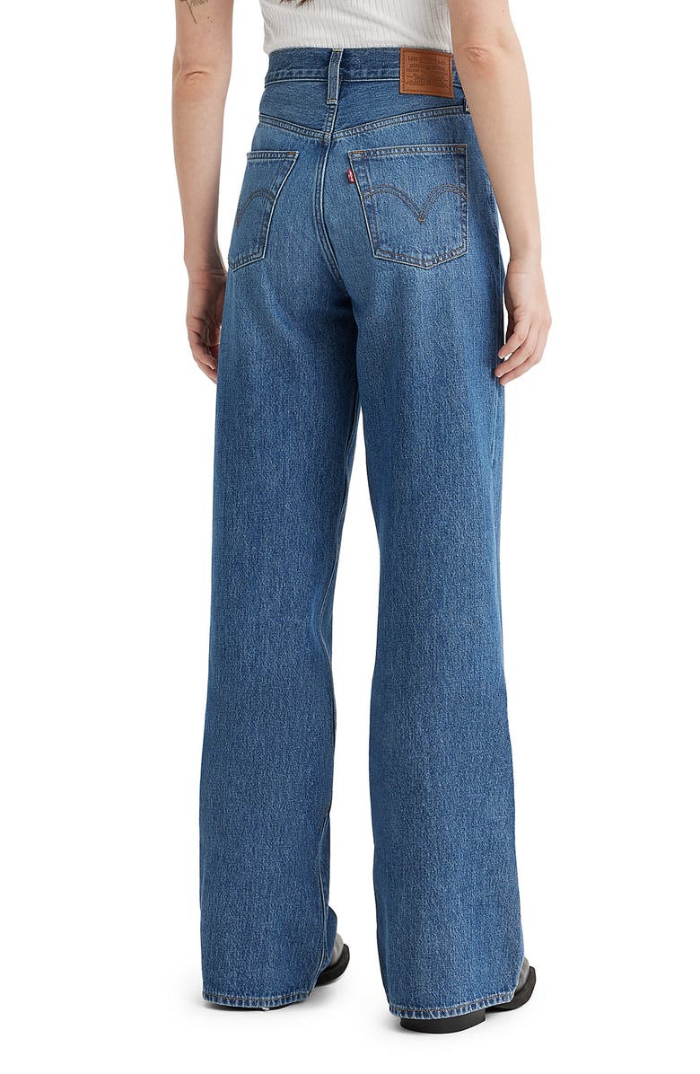 Levi's<sup>®</sup> Ribcage High Waist Wide Leg Jeans, Alternate, color,