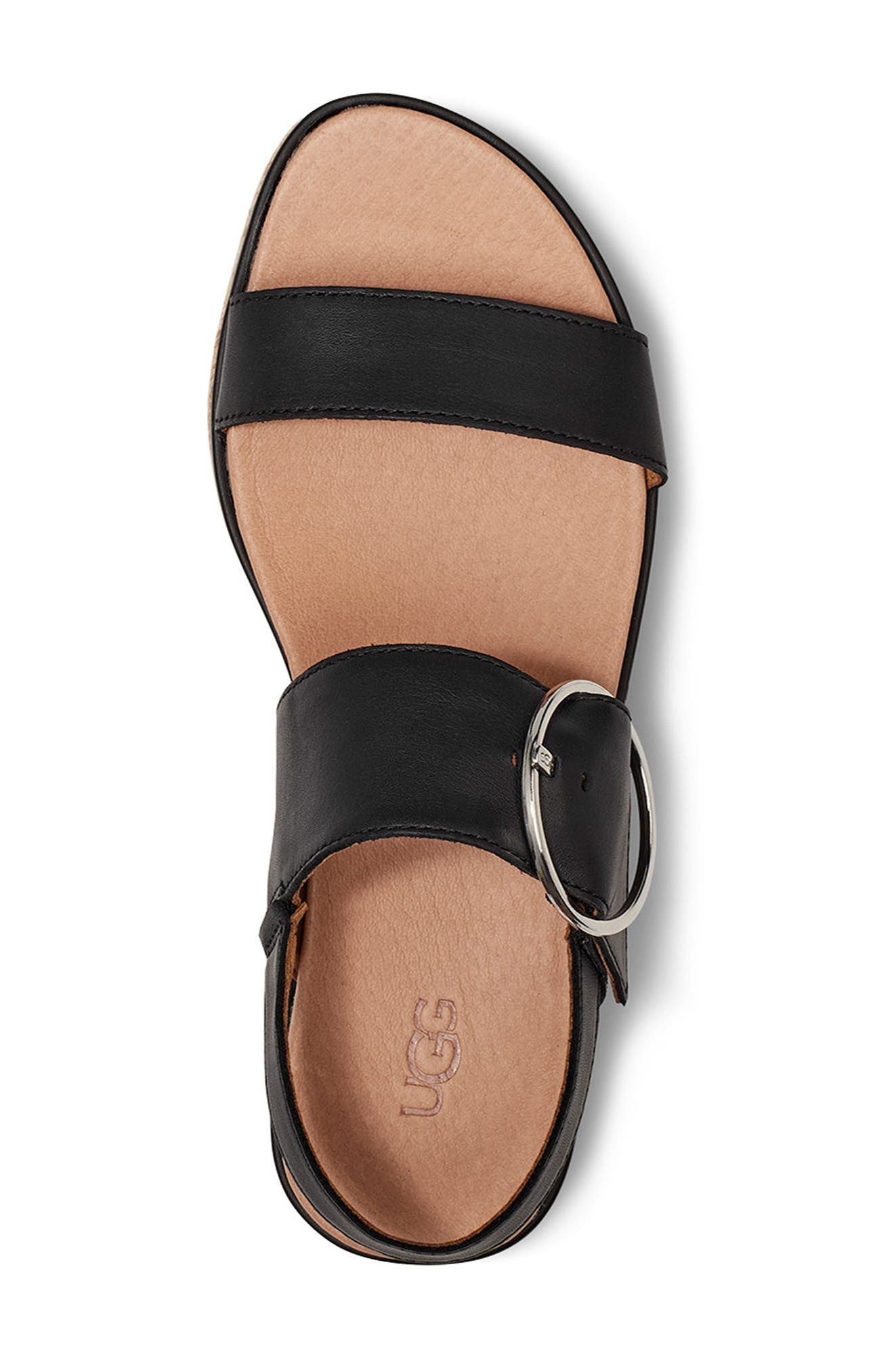 UGG<sup>®</sup> UGG April Espadrille Platform Sandal, Alternate, color, 