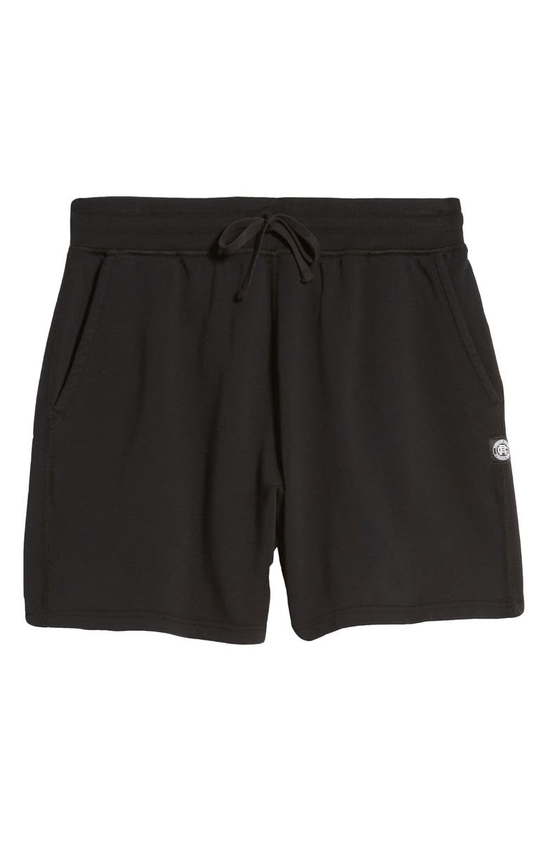 Reigning Champ 6-Inch Lightweight Terry Shorts, Alternate, color, Black