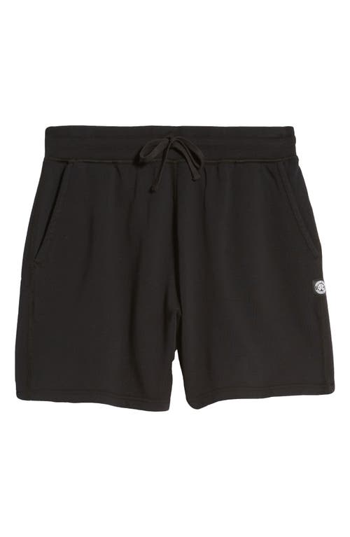 Reigning Champ Loopback Pima Cotton-jersey Drawstring Shorts In Black