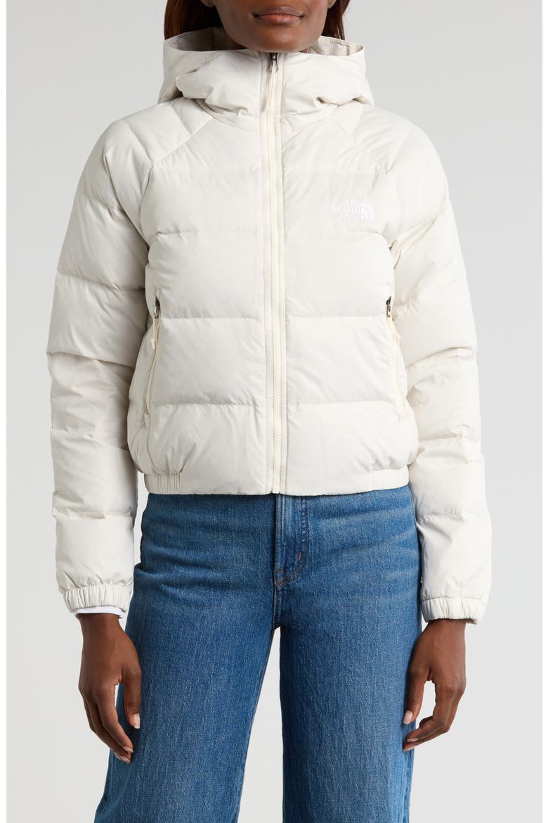 Hydrenalite Hooded Down Jacket, Alternate, color, WHITE DUNE