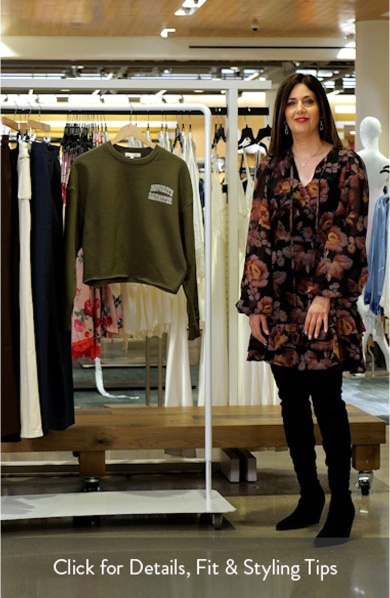 The Cropped Collegiate Sweatshirt, sales video thumbnail