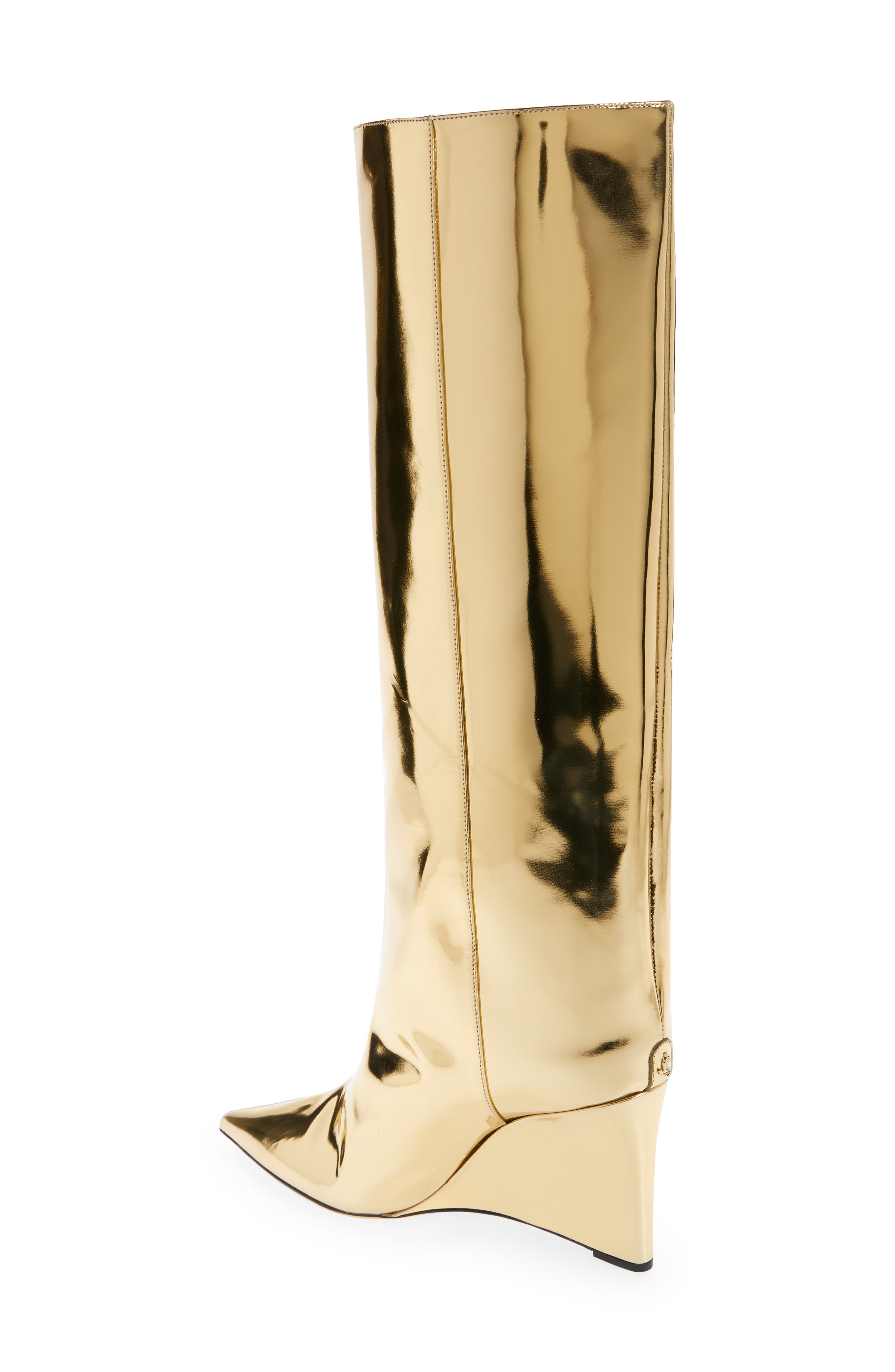 Jimmy Choo Blake Pointed Toe Wedge Boot, Alternate, color, 
