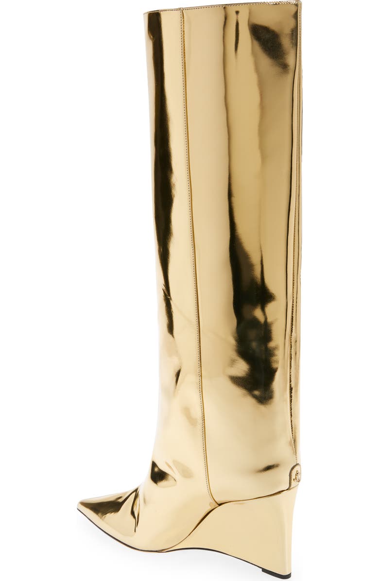 Jimmy Choo Blake Pointed Toe Wedge Boot, Alternate, color,