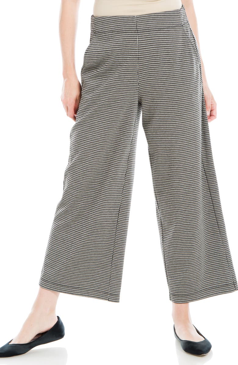 MAX STUDIO Double Knit Crop Wide Leg Pants, Alternate, color, 