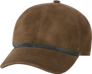 Brunello Cucinelli Suede baseball cap