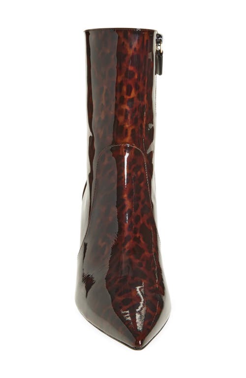 Stuart Weitzman Stuart Power 75 Zip Bootie In Dark Brown
