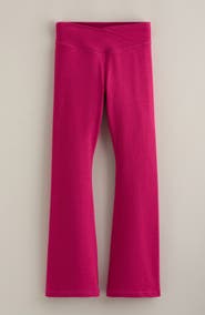 Zella Girl Kids' Zen Soft Crossover Flare Pants