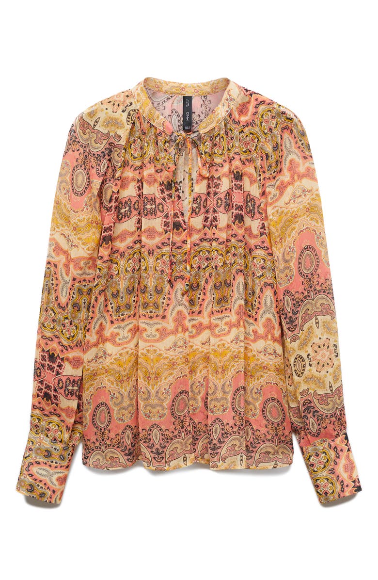 MANGO Print Oversize Top, Alternate, color, 