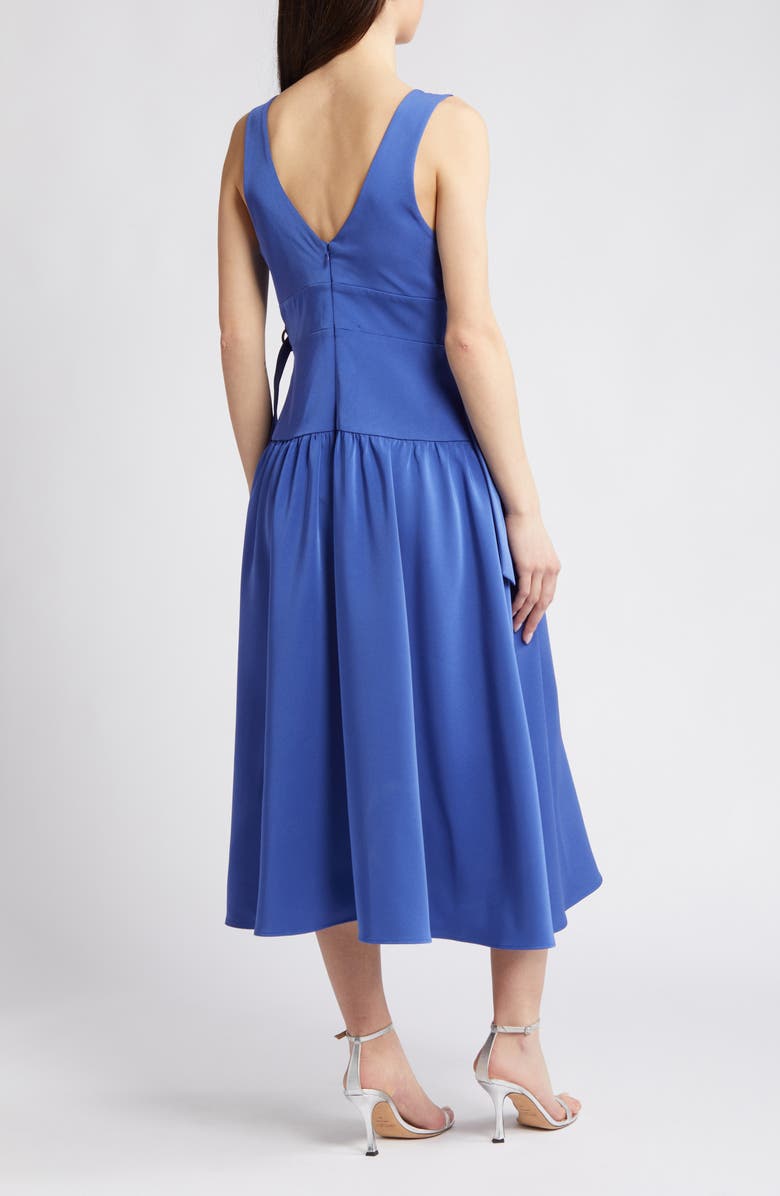Du Paradis Sleeveless Midi Dress, Alternate, color, 