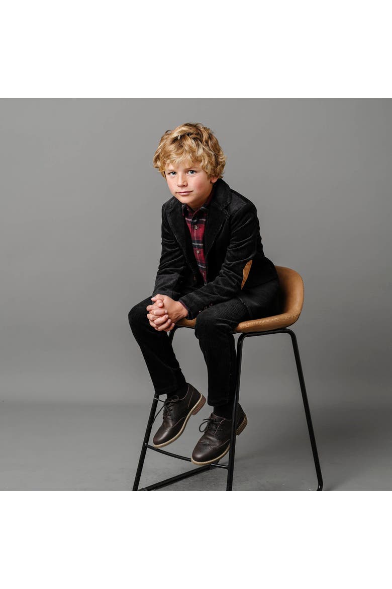 Kids' Organic Corduroy Pant, Alternate, color, Black