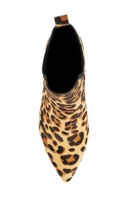 Dune London Obvious Genuine Calf Hair Pointed Toe Chelsea Boot