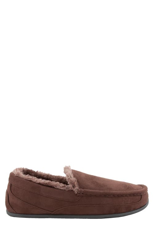 Deer Stags Spun Slipper In Brown
