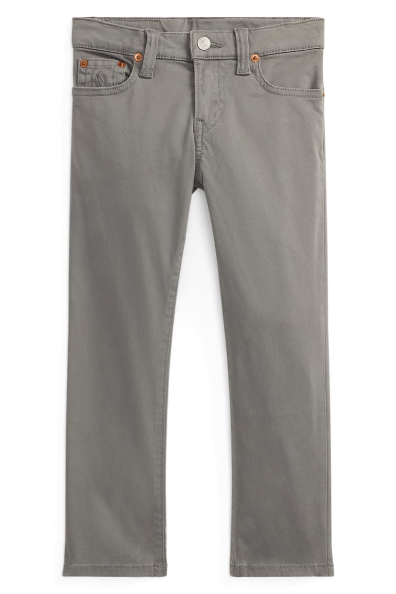 Kids' Sullivan Stretch Sateen Slim Fit Pants, Main, color, PERFECT GREY