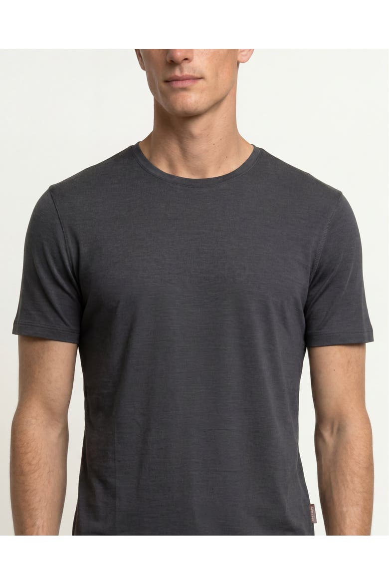 Ob-T Merino Tailored Fit T-Shirt, Alternate, color, PIETRA GREY