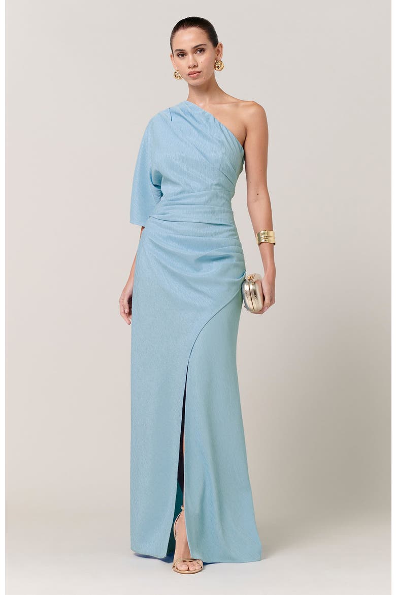 Monza Maxi Dress, Alternate, color, Sky Blue