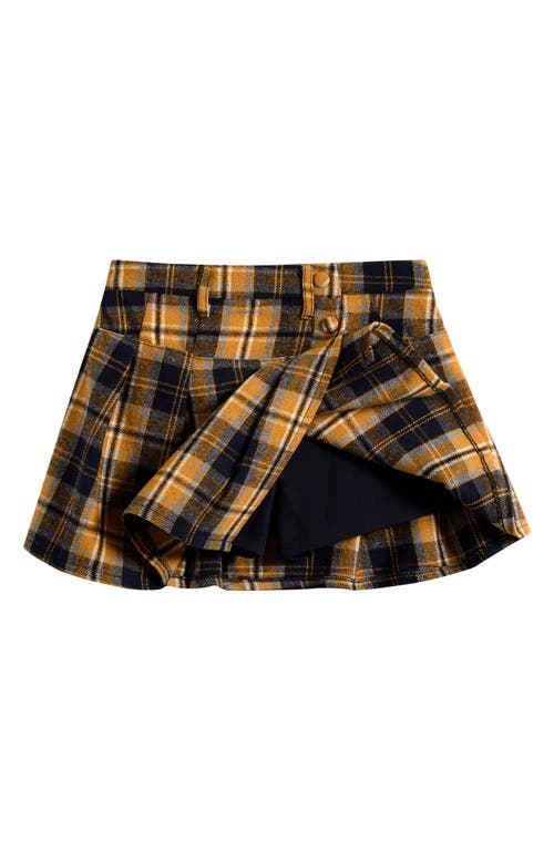 Tractr Kids' Pleated Skirt With Shorts Liner In Multi