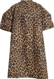 MILLE Josephine Gathered Sleeve Cotton Coat