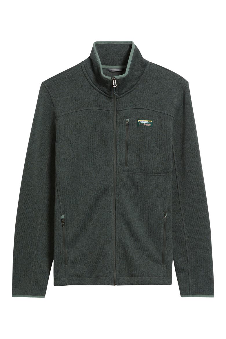 Men's Sweater Fleece Jacket, Alternate, color, SHADOW GREEN