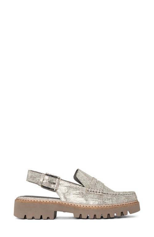 DONALD PLINER DONALD PLINER SLINGBACK PLATFORM PENNY LOAFER 